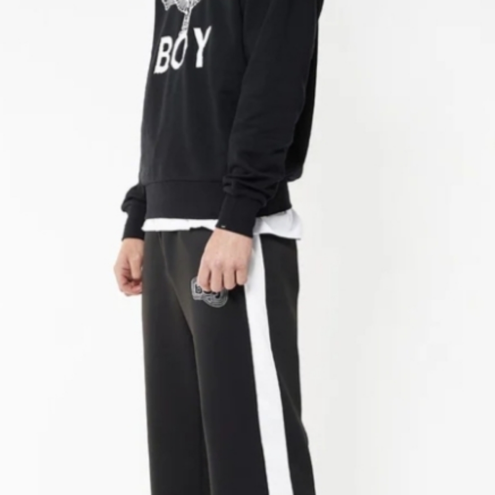 Boy London Boy Eagle Scribble Sweatshirt  Size Sm Black‎ White Minor Callouts - Picture 2 of 11